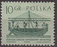 Poland 1963 Ships 10 Groszv Verde Scott 1125